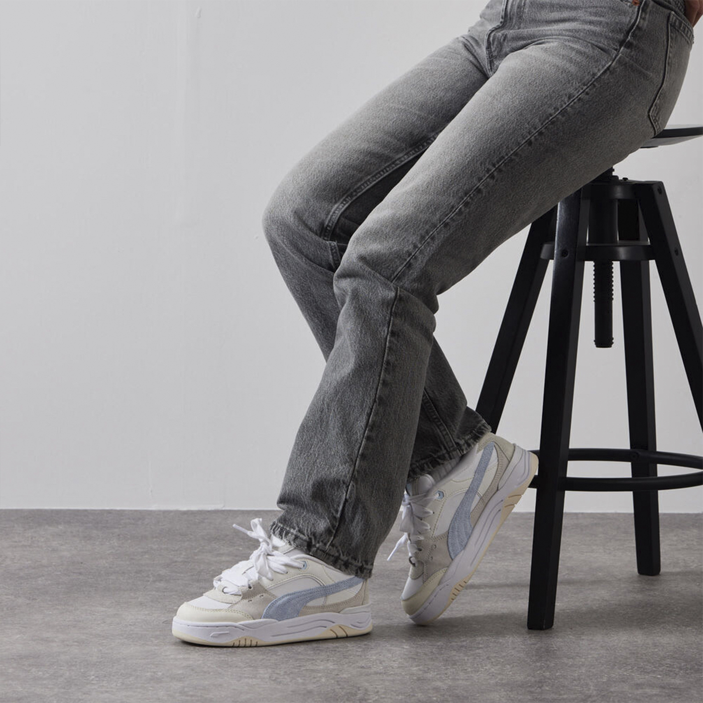 Кроссовки Puma 180 White / Grey / Blue Wmns Кроссовки Puma 180 White / Grey / Blue Wmns