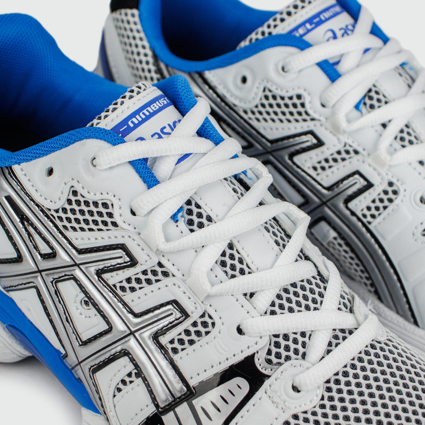 Кроссовки Asics Gel-Nimbus 9 White Blue Кроссовки Asics Gel-Nimbus 9 White Blue