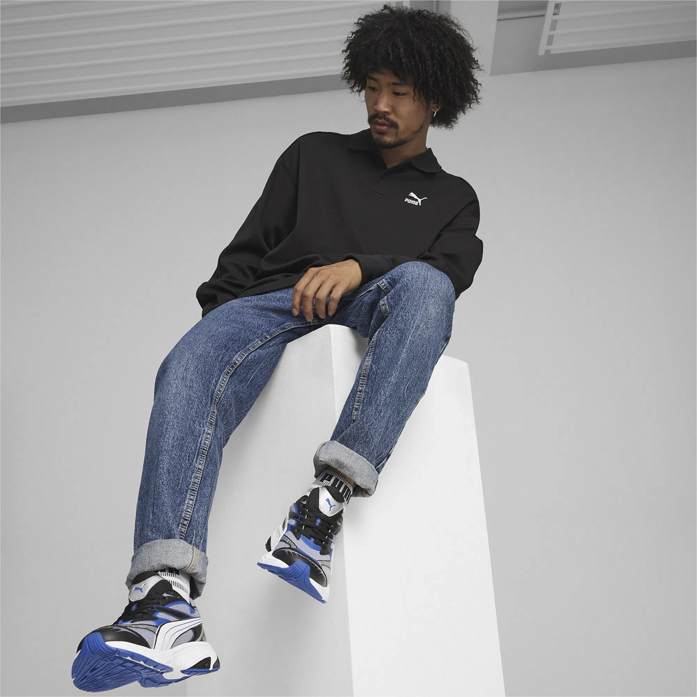 Кроссовки Puma Morphic Retro Grey White Blue Кроссовки Puma Morphic Retro Grey White Blue