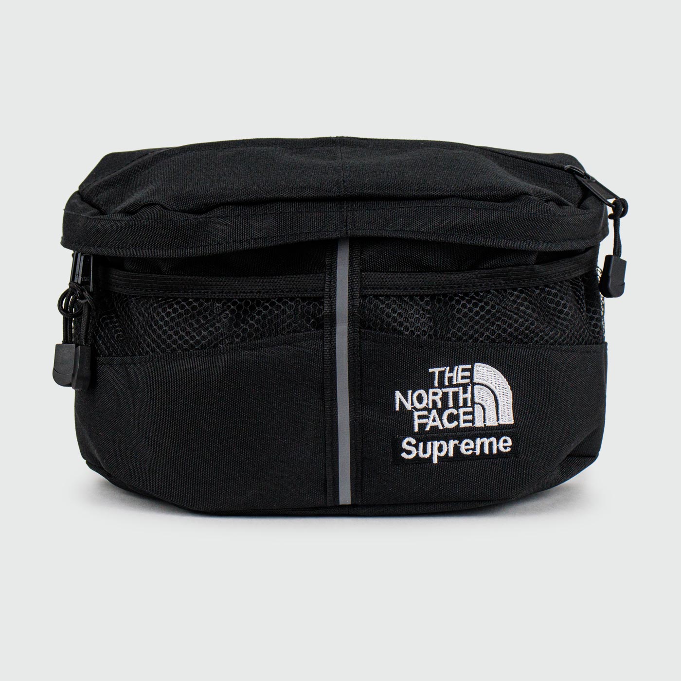 Сумка поясная TNF x Supreme Black Сумка поясная TNF x Supreme Black