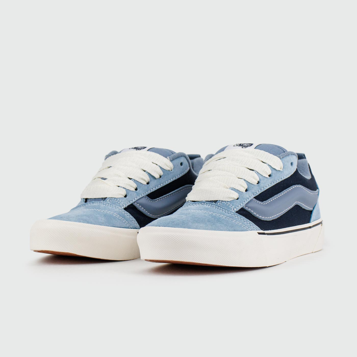 Кеды Vans Knu Skool Light Blue / White Wmns Кеды Vans Knu Skool Light Blue / White Wmns