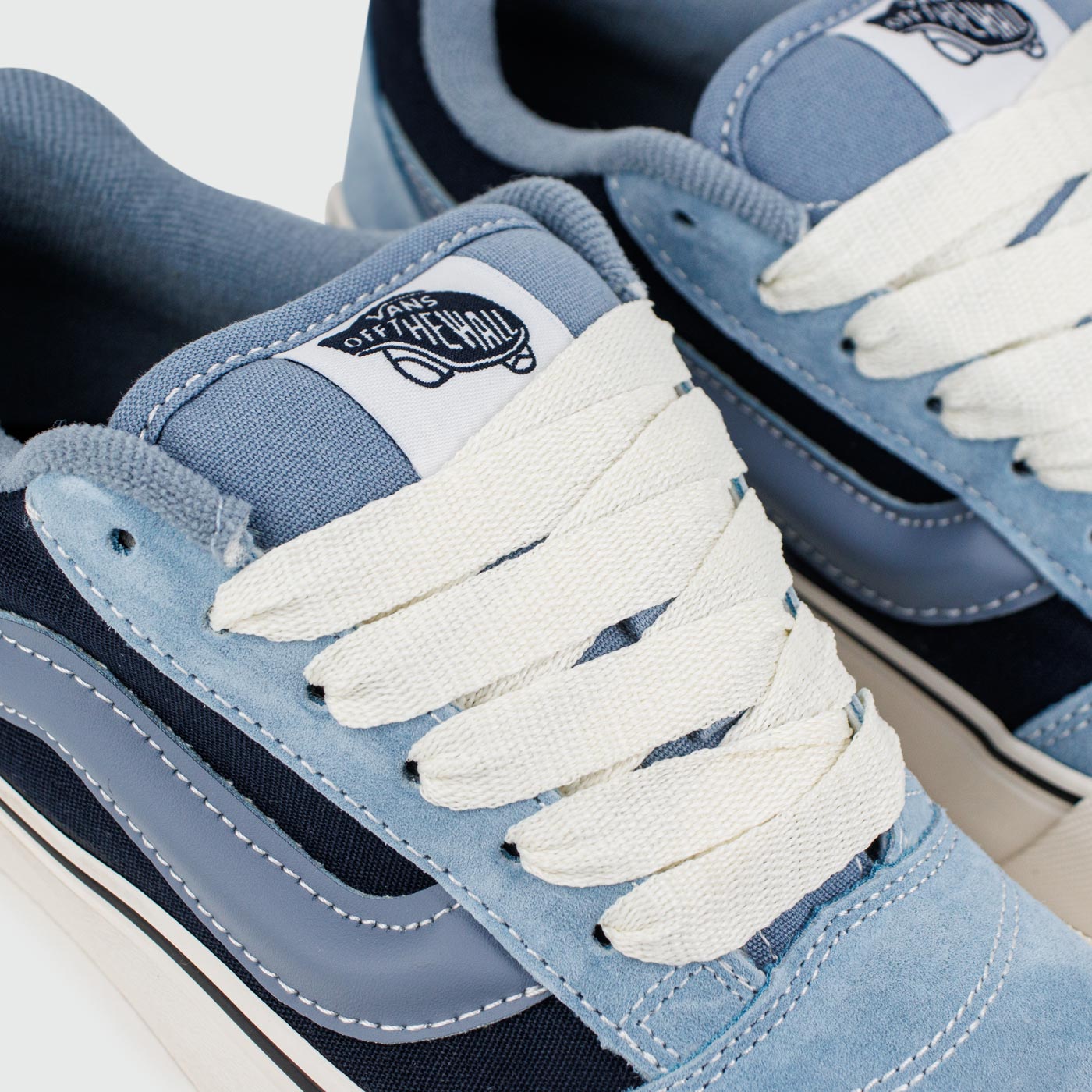 Кеды Vans Knu Skool Light Blue / White Wmns Кеды Vans Knu Skool Light Blue / White Wmns
