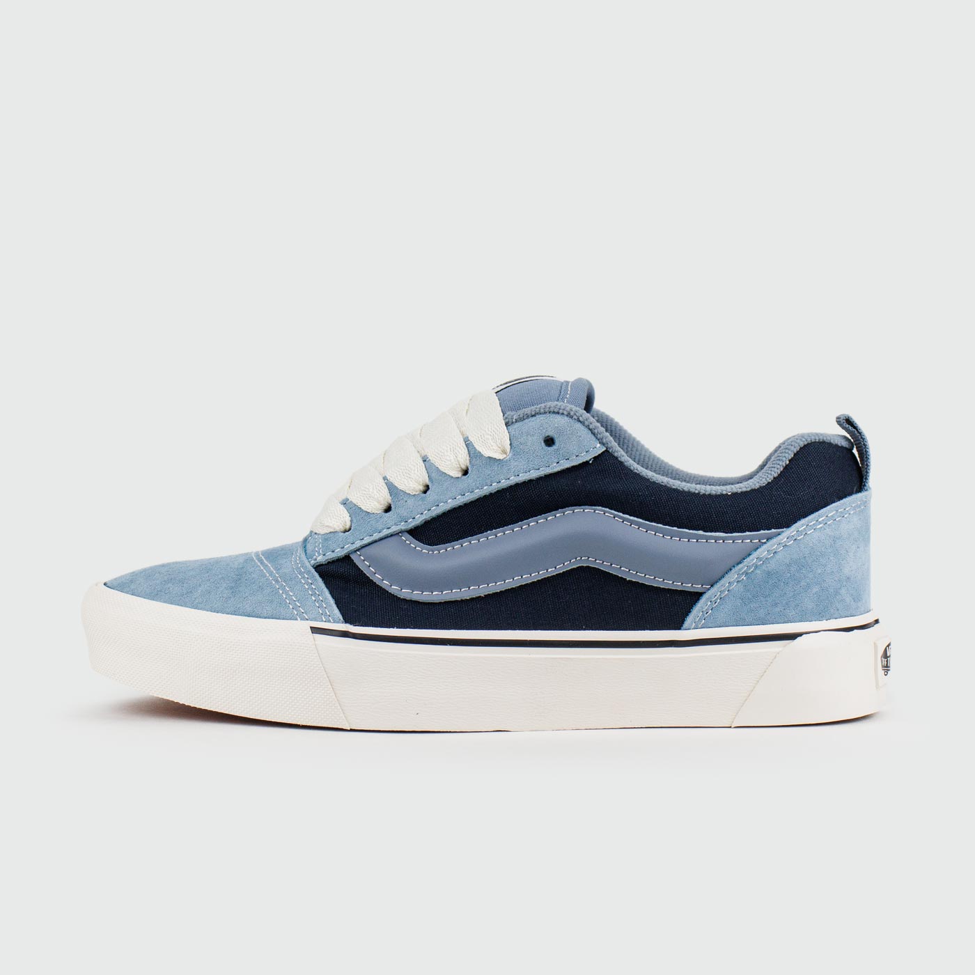 Кеды Vans Knu Skool Light Blue / White Wmns Кеды Vans Knu Skool Light Blue / White Wmns