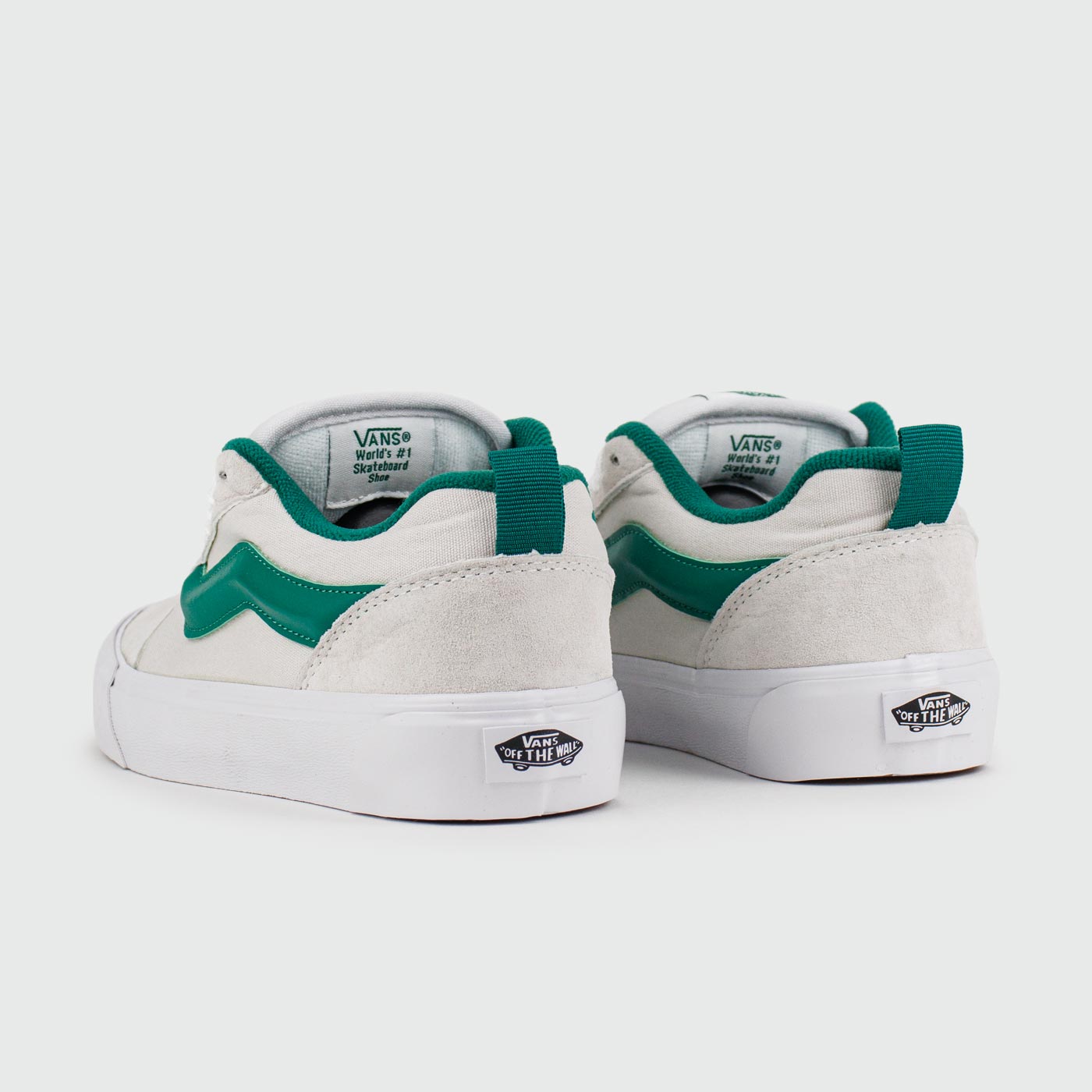 Кеды Vans Knu Skool Light Grey / Green Wmns Кеды Vans Knu Skool Light Grey / Green Wmns