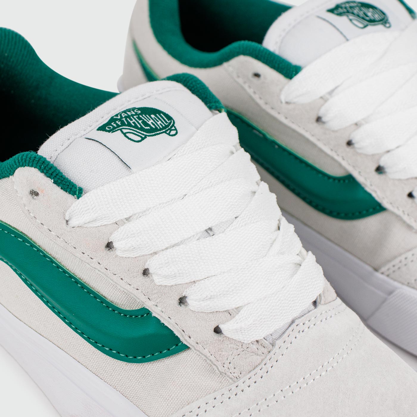Кеды Vans Knu Skool Light Grey / Green Wmns Кеды Vans Knu Skool Light Grey / Green Wmns