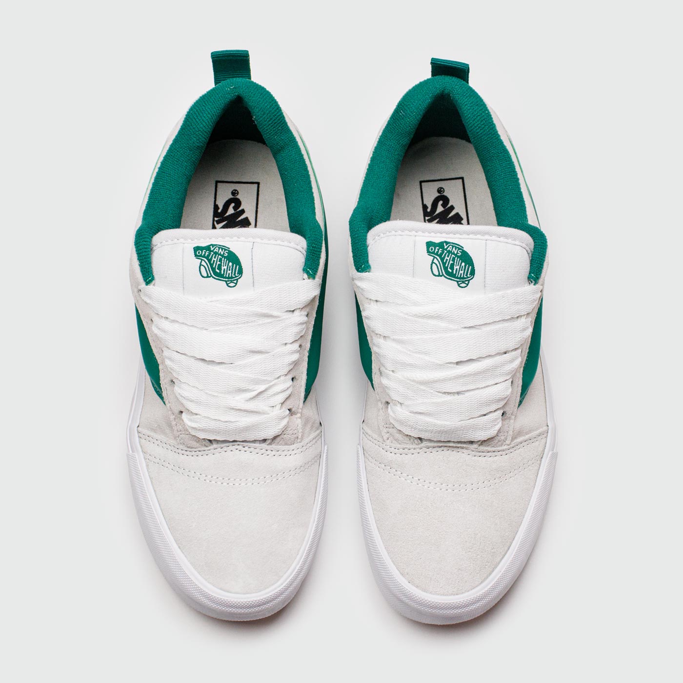 Кеды Vans Knu Skool Light Grey / Green Wmns Кеды Vans Knu Skool Light Grey / Green Wmns