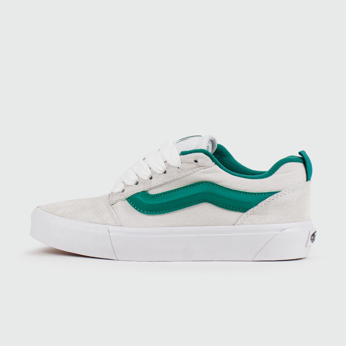 Кеды Vans Knu Skool Light Grey / Green Wmns Кеды Vans Knu Skool Light Grey / Green Wmns