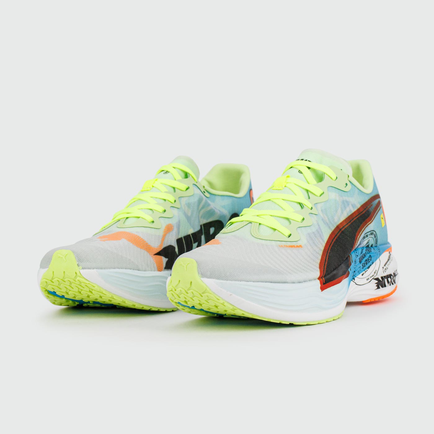 Кроссовки PUMA Deviate NITRO Elite 3 Green White Кроссовки PUMA Deviate NITRO Elite 3 Green White