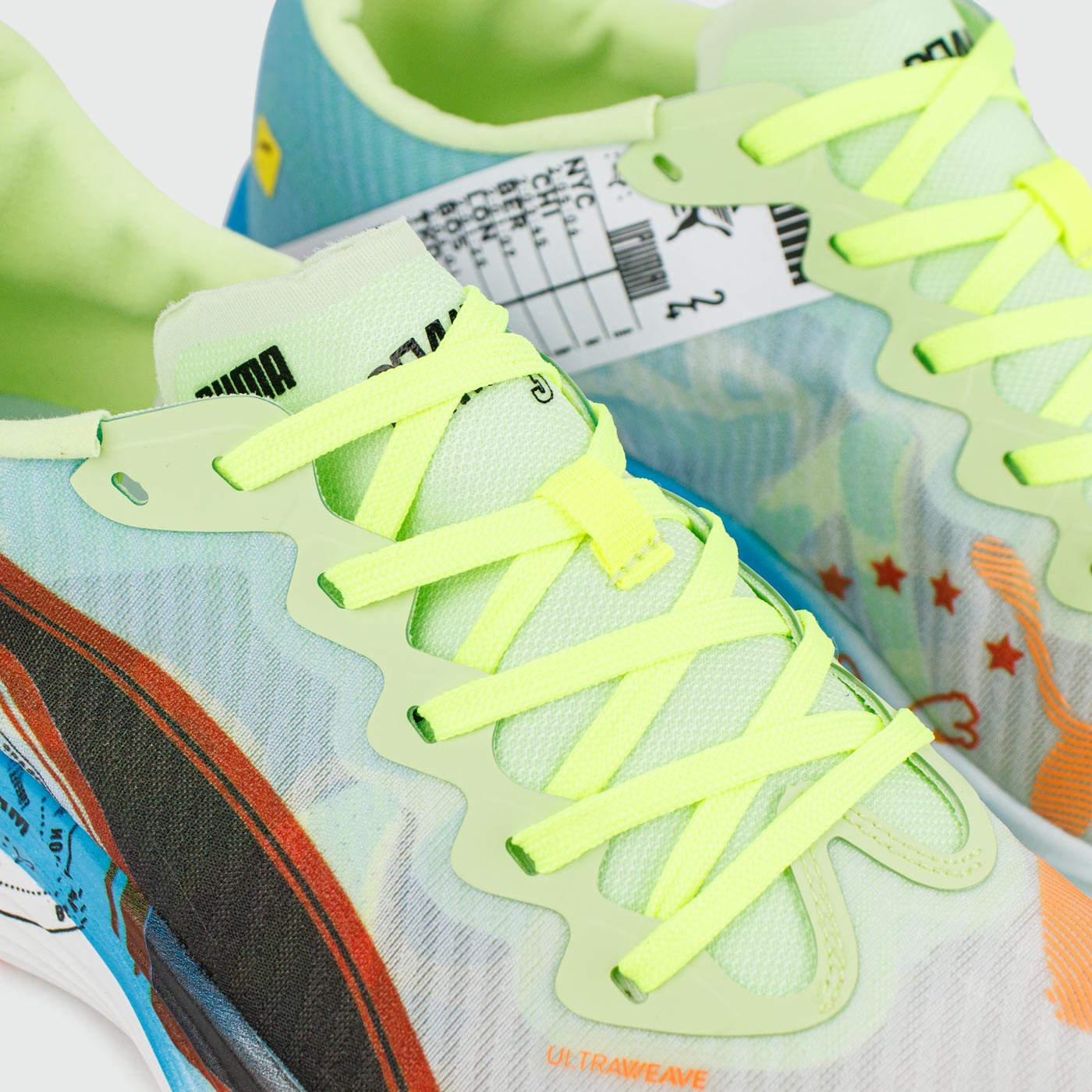 Кроссовки PUMA Deviate NITRO Elite 3 Green White Кроссовки PUMA Deviate NITRO Elite 3 Green White