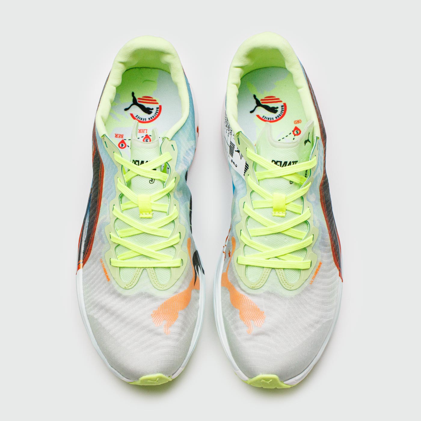 Кроссовки PUMA Deviate NITRO Elite 3 Green White Кроссовки PUMA Deviate NITRO Elite 3 Green White