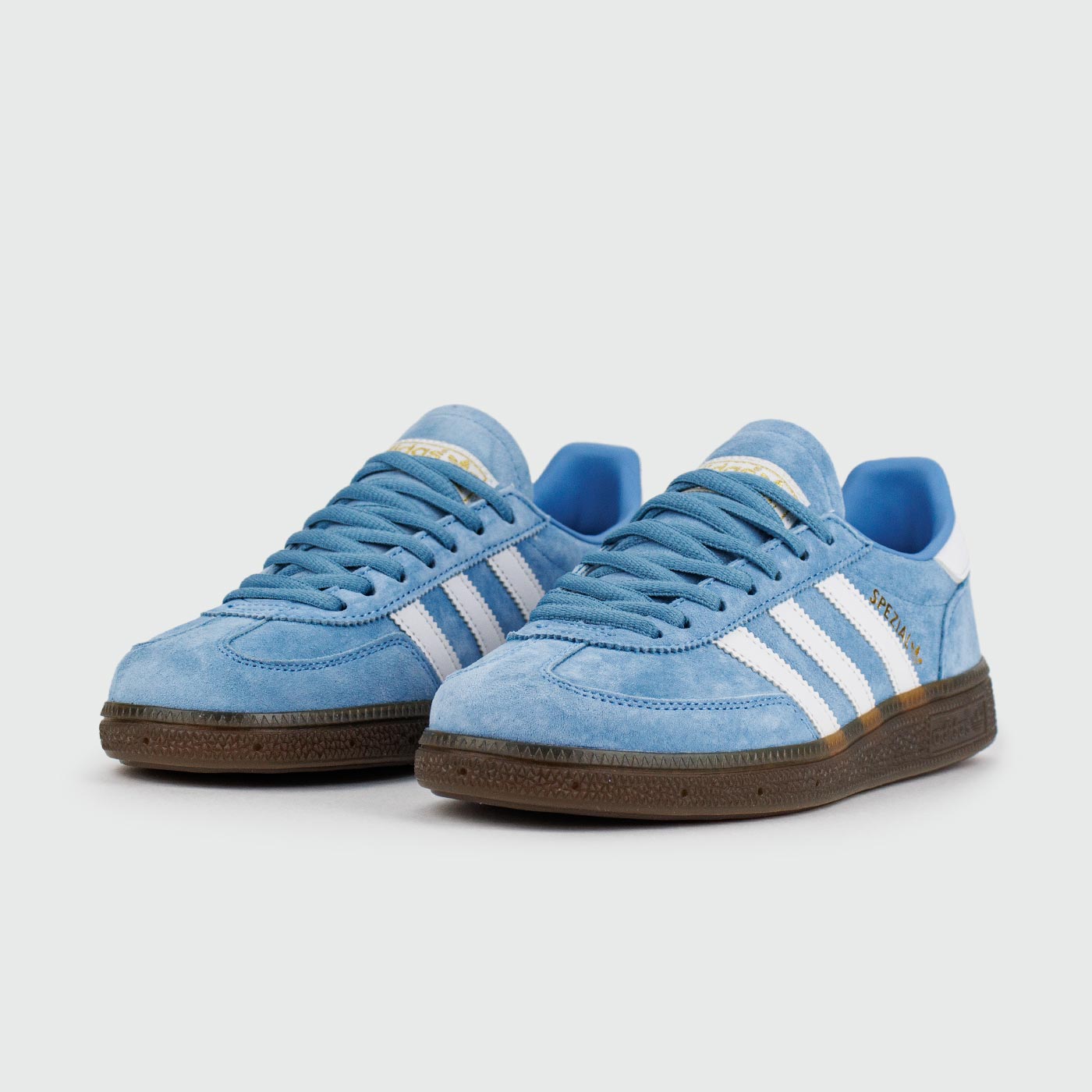 Кроссовки Adidas Spezial Sky Blue / Gum Wmns Кроссовки Adidas Spezial Sky Blue / Gum Wmns