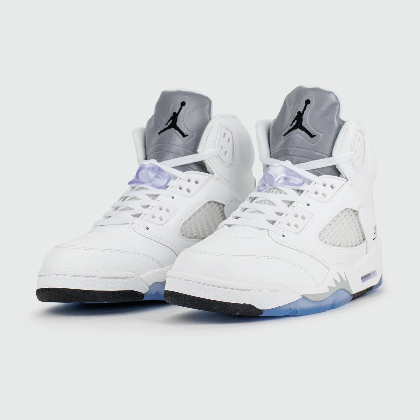 Кроссовки Air Jordan 5 White Blue Кроссовки Air Jordan 5 White Blue