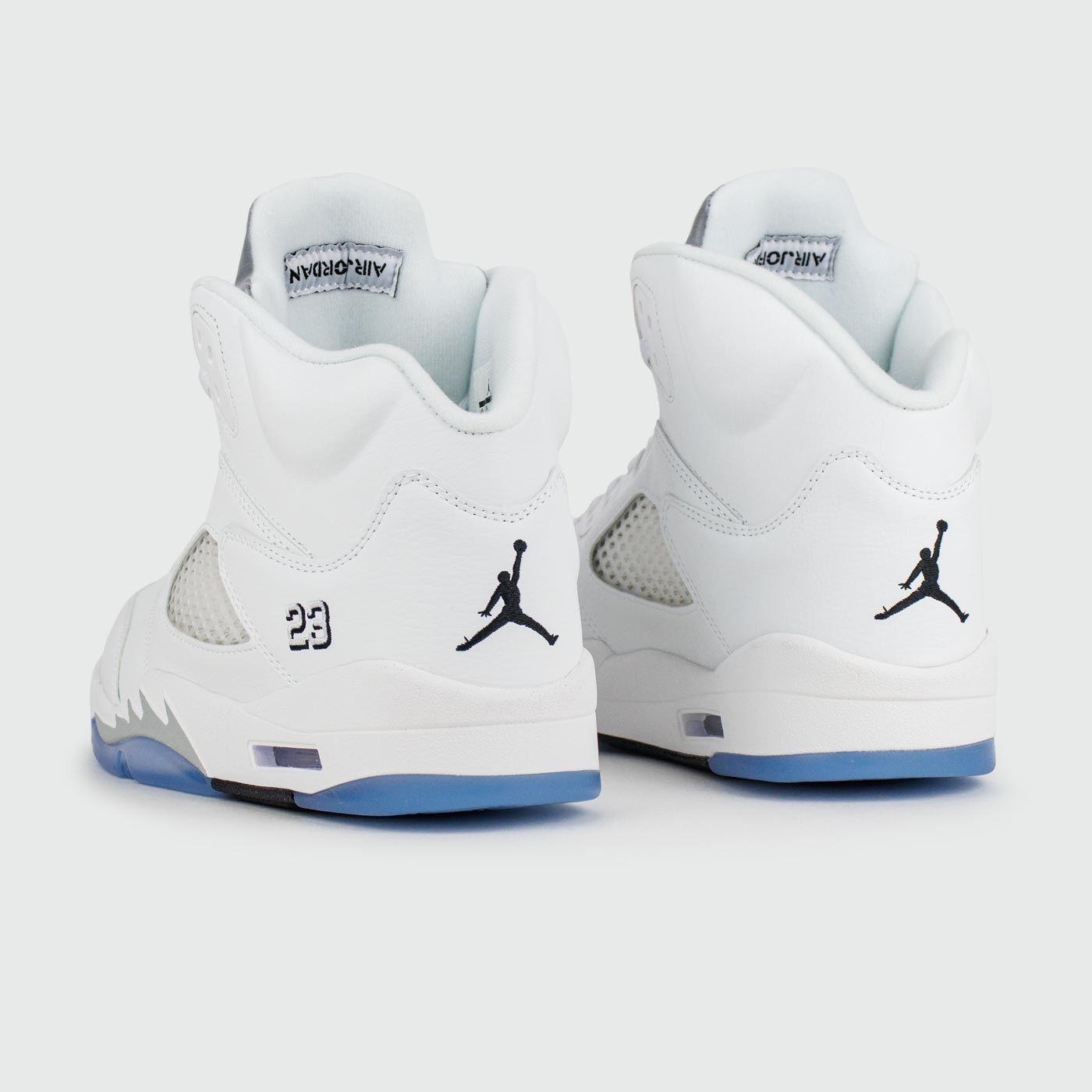 Кроссовки Air Jordan 5 White Blue Кроссовки Air Jordan 5 White Blue