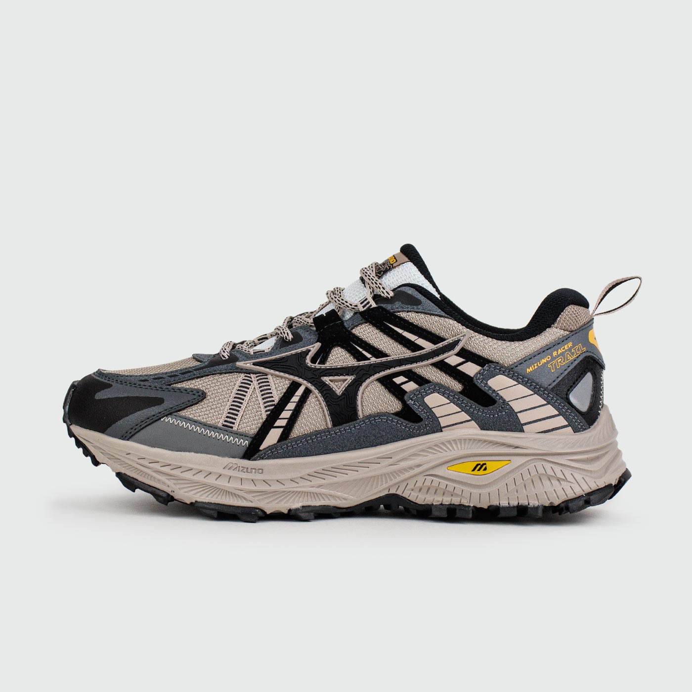 Кроссовки Mizuno Racer Trail Beige Grey Кроссовки Mizuno Racer Trail Beige Grey
