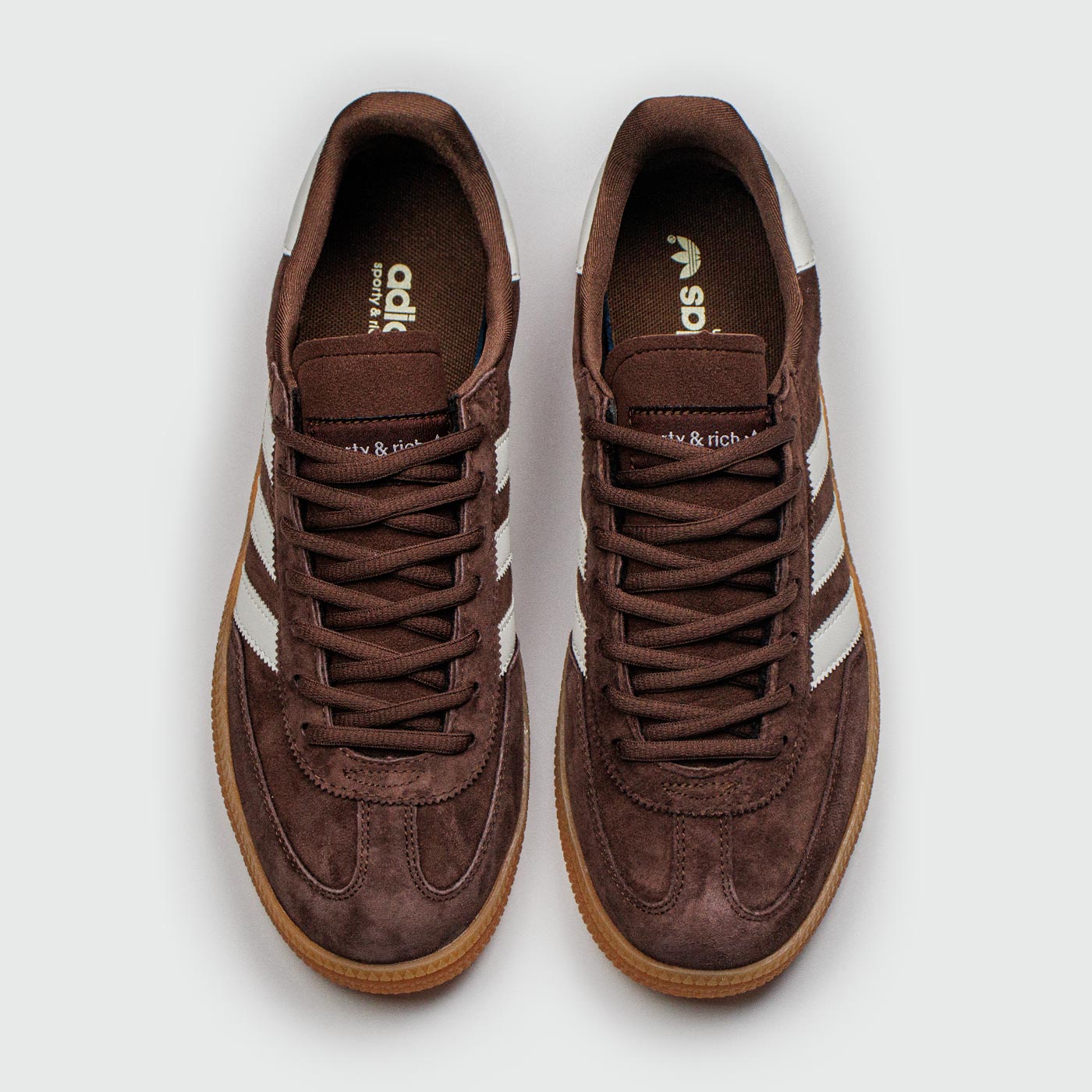 Кроссовки Adidas Spezial Sporty Rich Brown