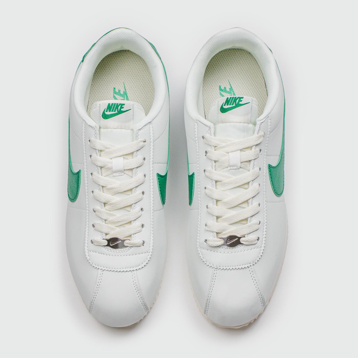 Кроссовки Nike Cortez Classic Leather White Green