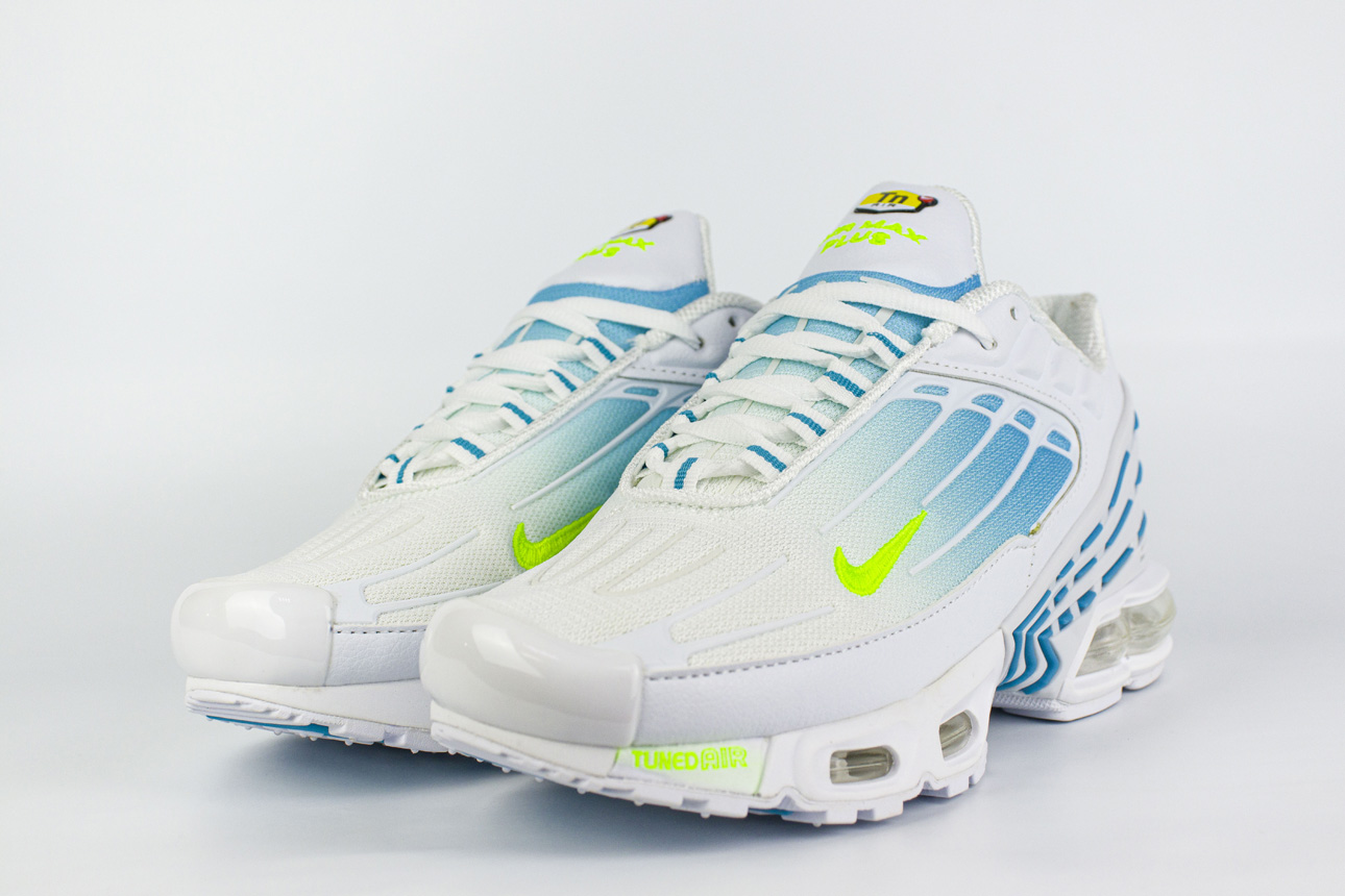 Кроссовки Nike Air Max Plus 3 Tn White / Blue Кроссовки Nike Air Max Plus 3 Tn White / Blue