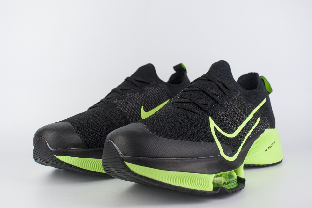 Кроссовки Nike Air Zoom Tempo Next Black / Green Кроссовки Nike Air Zoom Tempo Next Black / Green