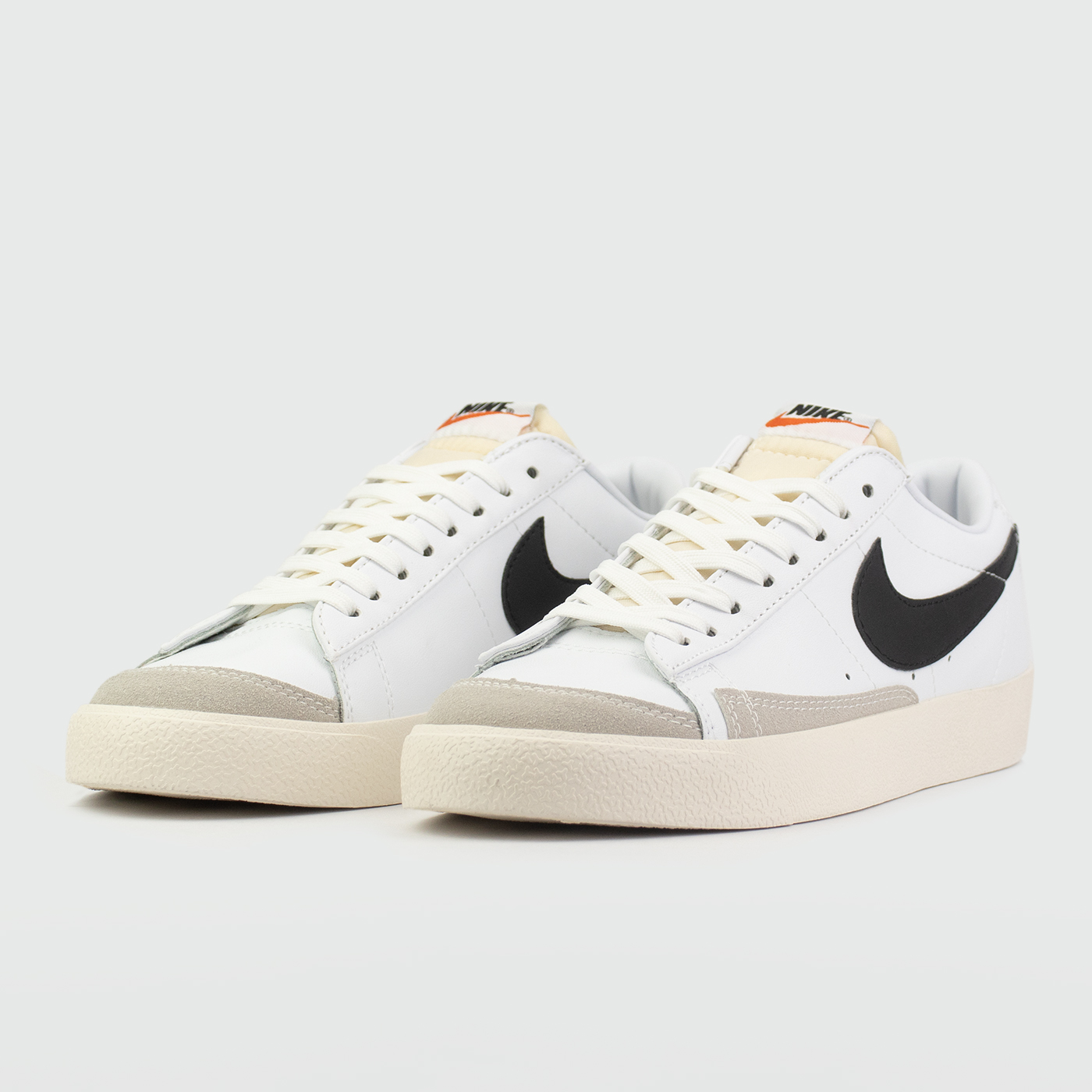 Кроссовки Nike Blazer Low 77 Leather Wh. / Grey / Black Кроссовки Nike Blazer Low 77 Leather Wh. / Grey / Black