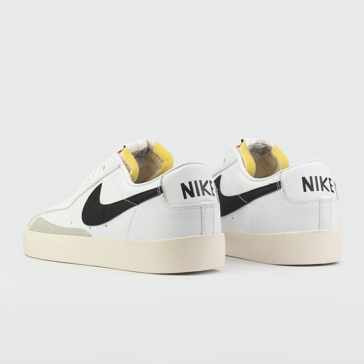 Кроссовки Nike Blazer Low 77 Leather Wh. / Grey / Black Кроссовки Nike Blazer Low 77 Leather Wh. / Grey / Black