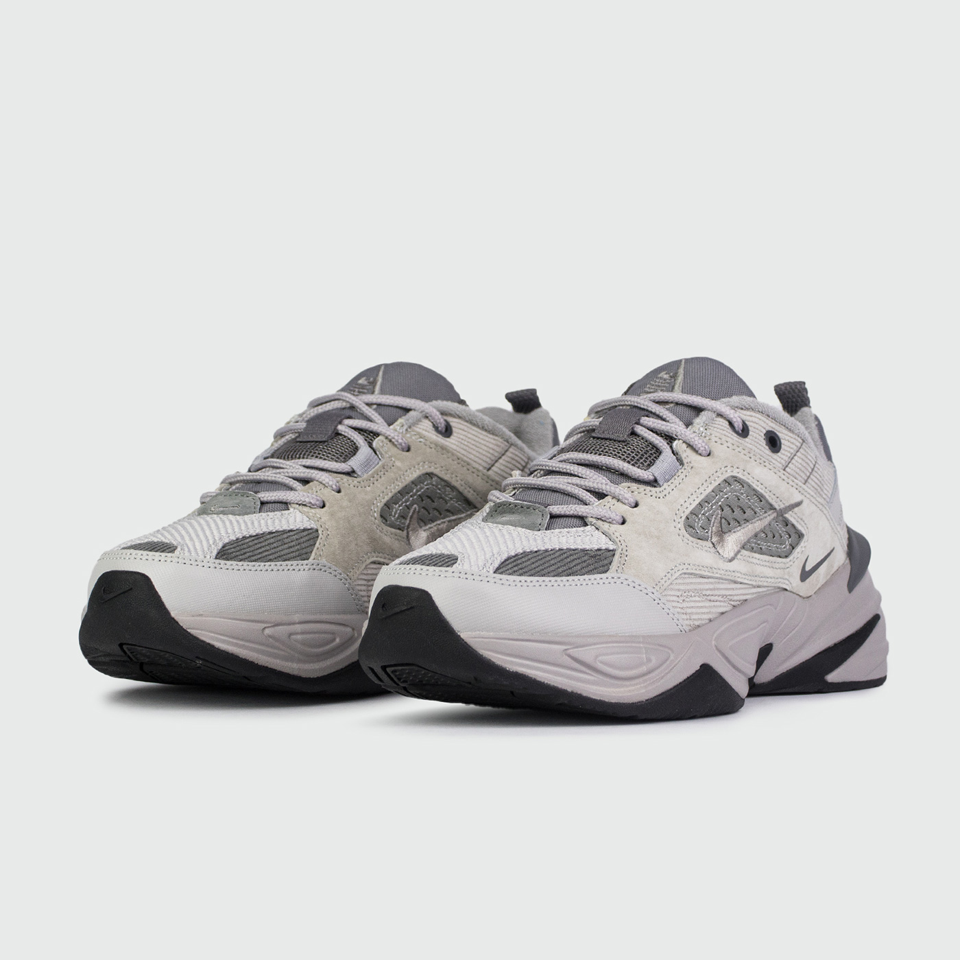 Кроссовки Nike M2K Tekno Grey / Black Кроссовки Nike M2K Tekno Grey / Black