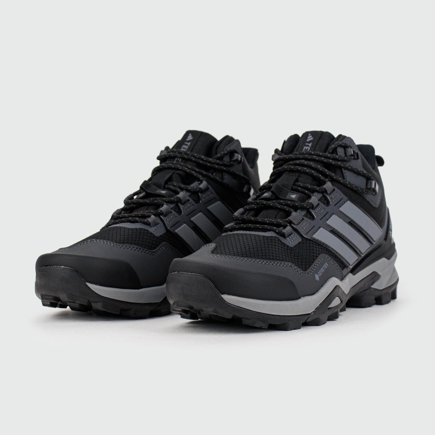 Ботинки Adidas Terrex AX4 Mid Grey Black Thermo Ботинки Adidas Terrex AX4 Mid Grey Black Thermo