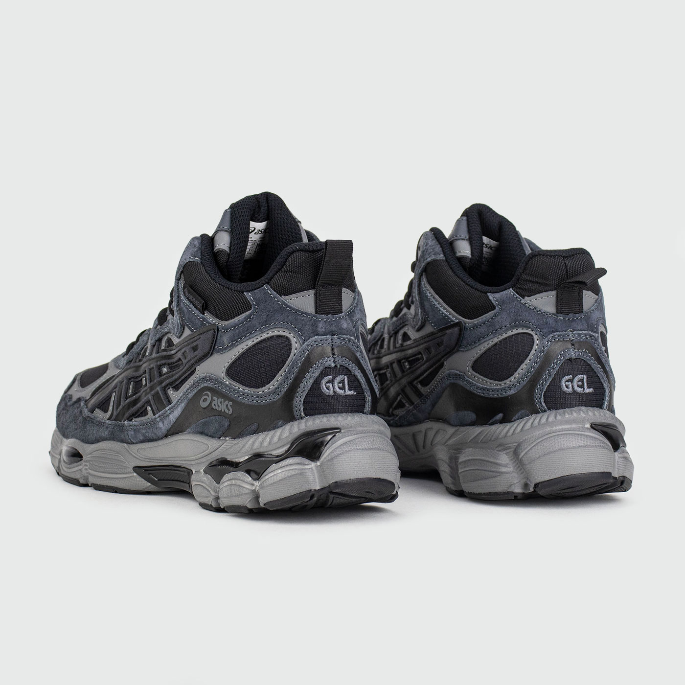 Кроссовки Asics Gel-NYC Mid Black Grey Thermo Кроссовки Asics Gel-NYC Mid Black Grey Thermo