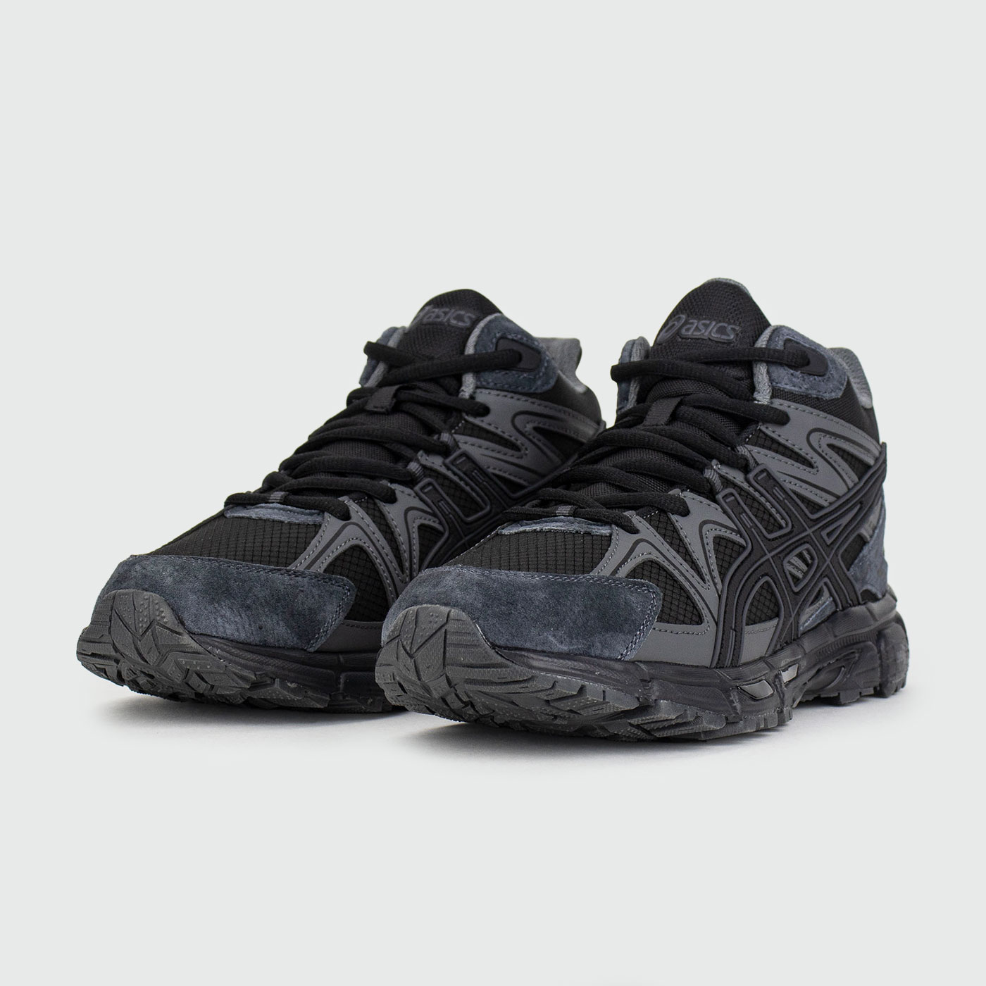 Кроссовки Asics Gel-Kahana 8 Mid Grey Black Thermo Кроссовки Asics Gel-Kahana 8 Mid Grey Black Thermo