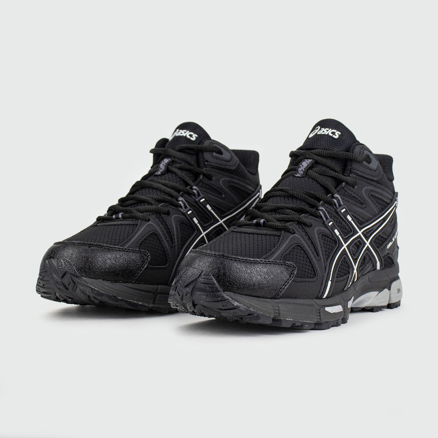 Кроссовки Asics Gel-Kahana 8 Mid Black Grey Wmns with Fur Кроссовки Asics Gel-Kahana 8 Mid Black Grey Wmns with Fur