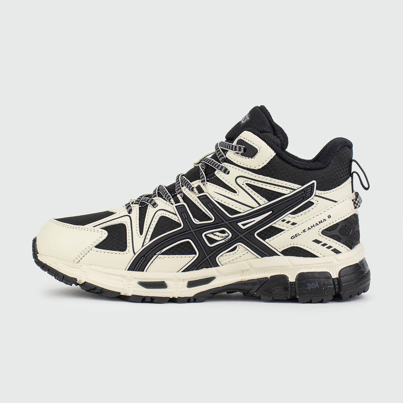 Кроссовки Asics Gel-Kahana 8 Mid White Black Wmns with Fur Кроссовки Asics Gel-Kahana 8 Mid White Black Wmns with Fur