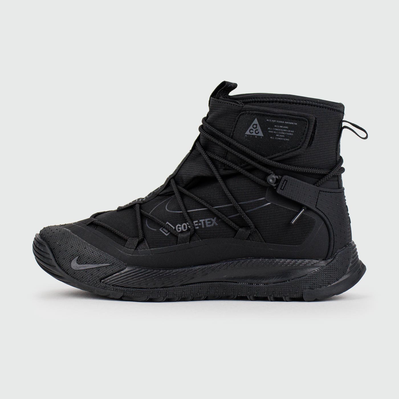 Кроссовки Nike ACG Terra Antarktik Black with Fur Кроссовки Nike ACG Terra Antarktik Black with Fur