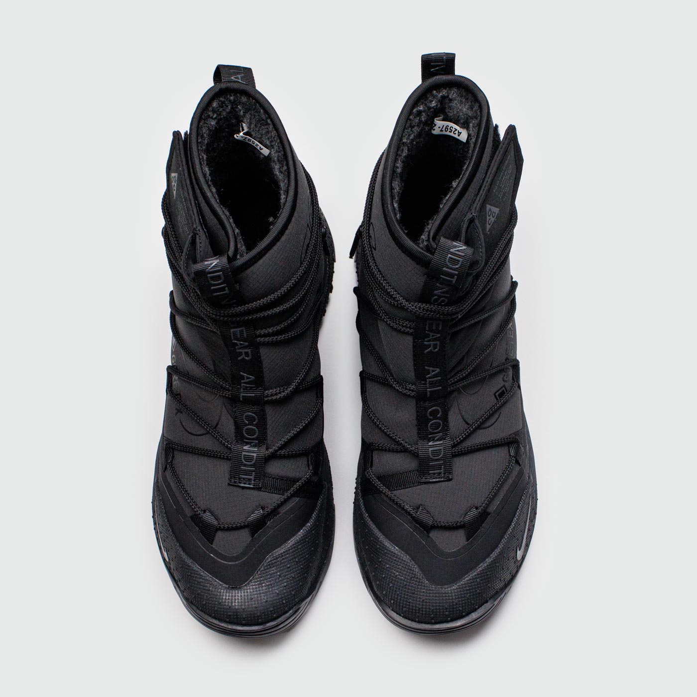 Кроссовки Nike ACG Terra Antarktik Grey Black with Fur Кроссовки Nike ACG Terra Antarktik Grey Black with Fur