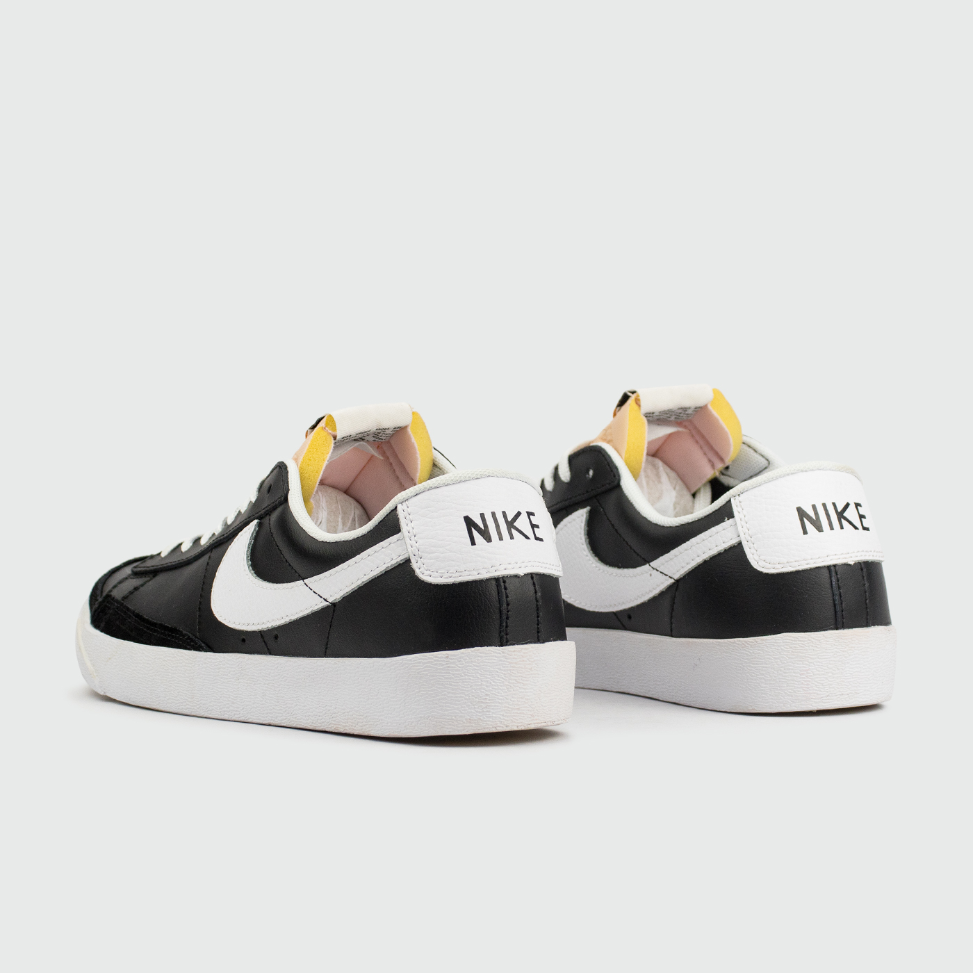 Кроссовки Nike Blazer Low 77 Leather Black / White Кроссовки Nike Blazer Low 77 Leather Black / White