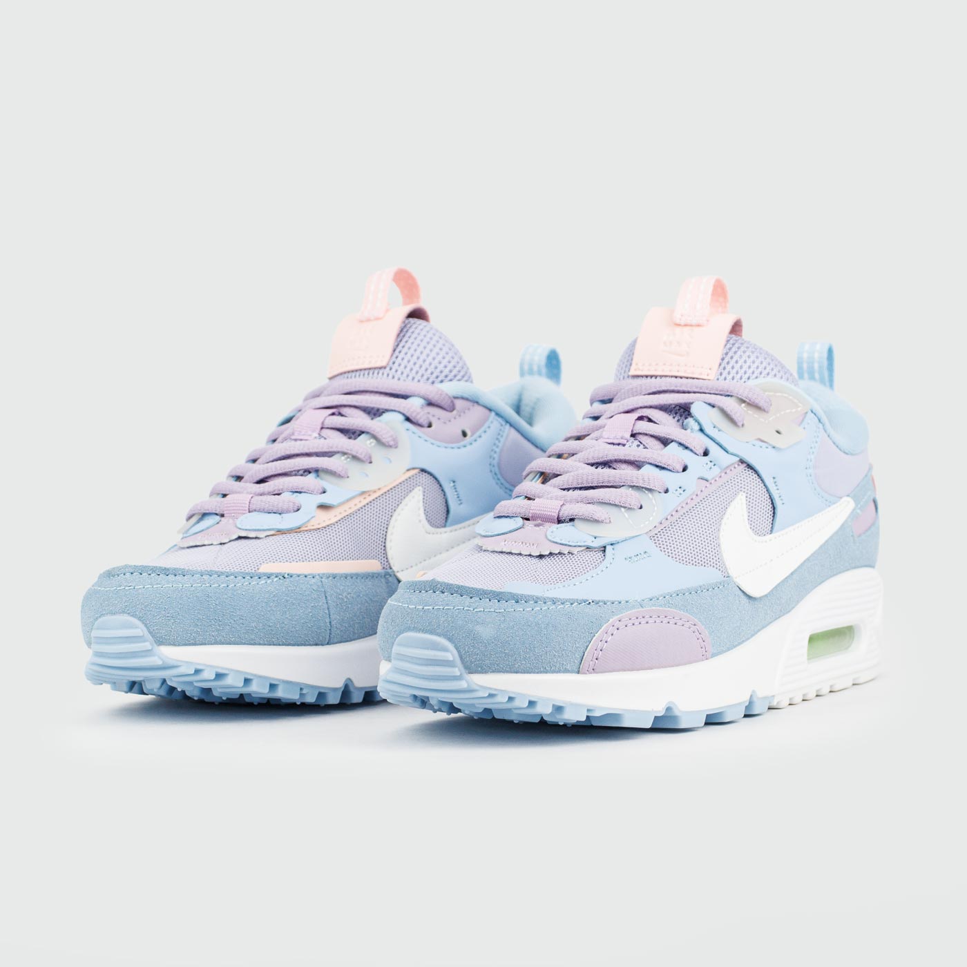 Кроссовки Nike Air Max 90 Futura Blue Pink / White Wmns