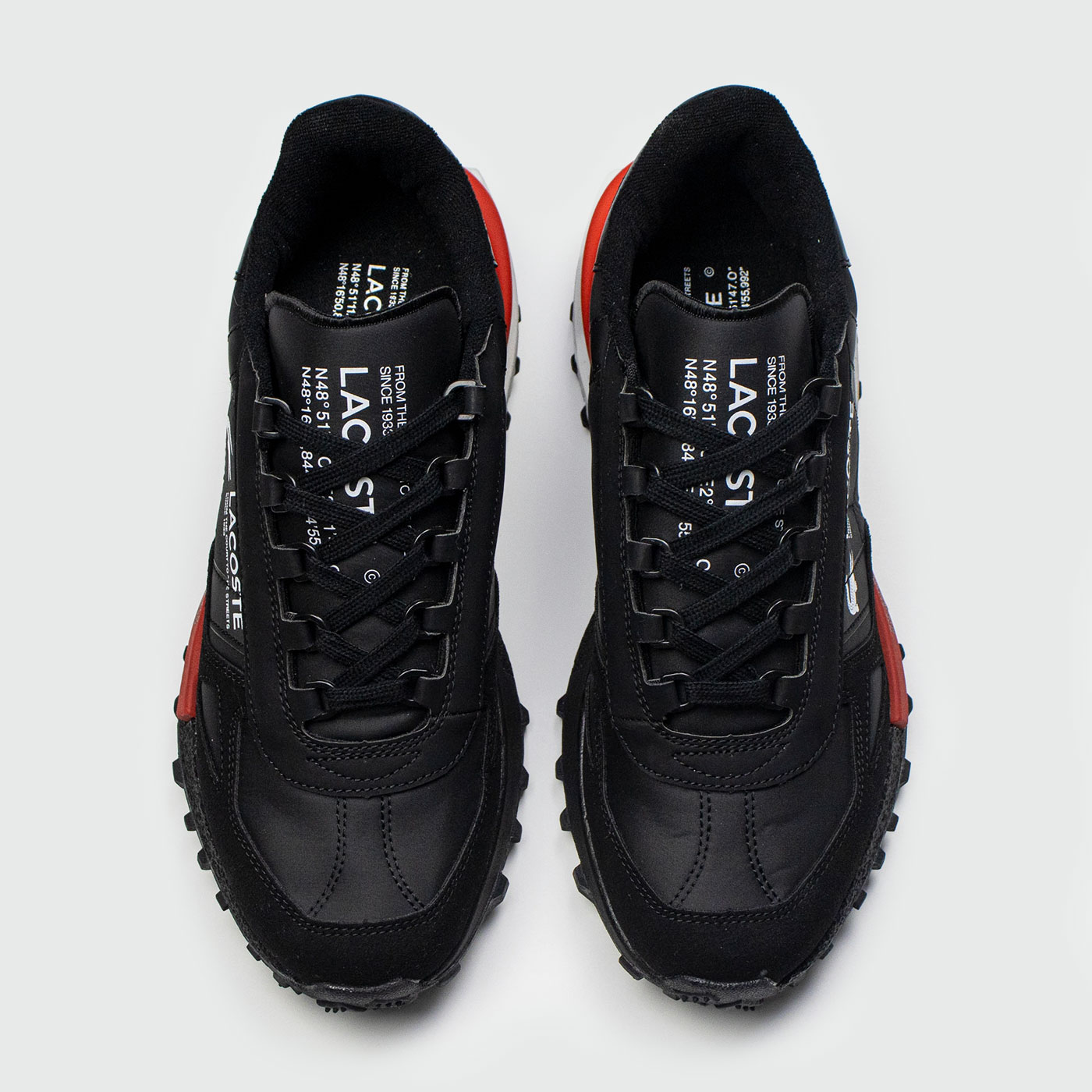 Кроссовки Lacoste Elite Active 224 Black Red