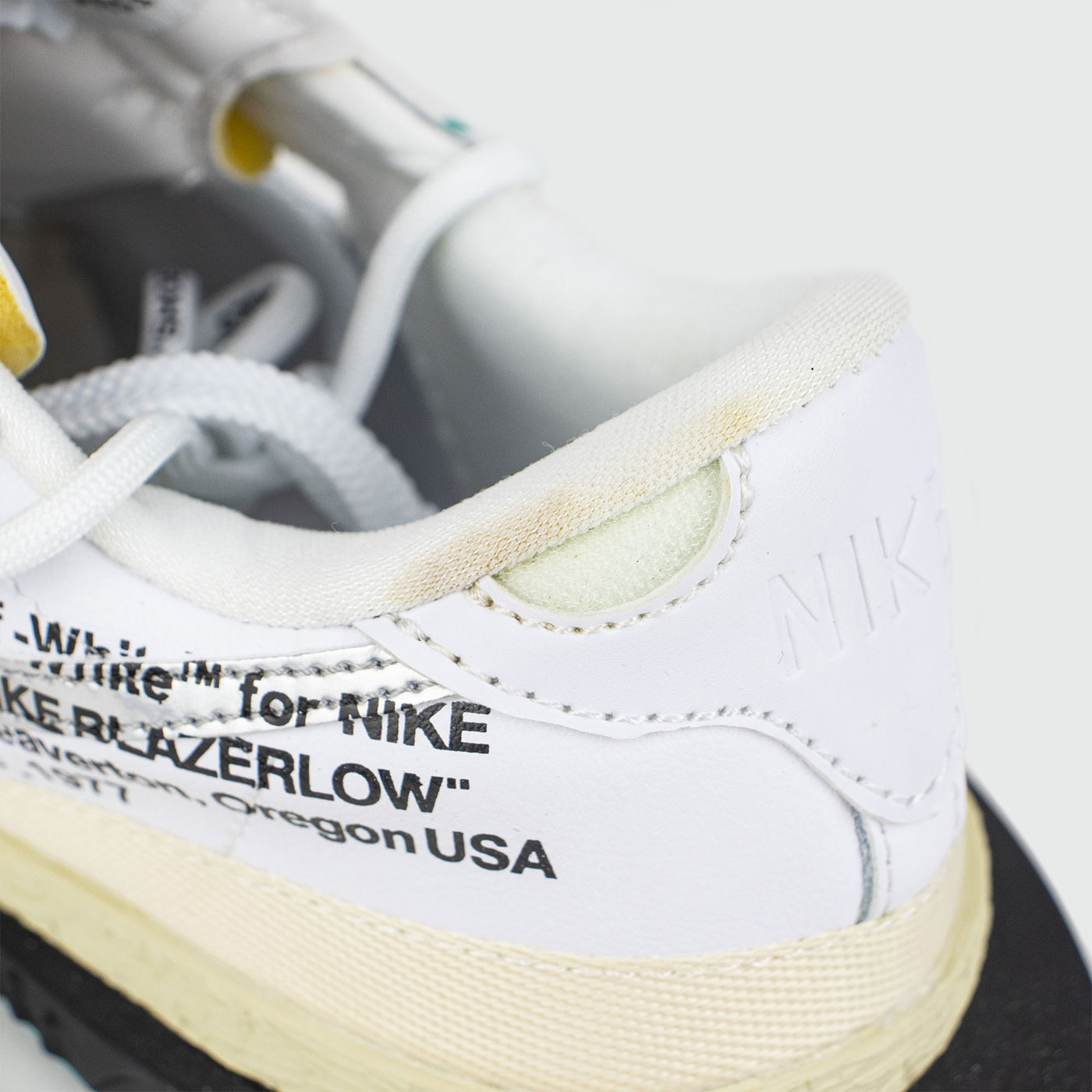 Кроссовки Nike Blazer Low x Off-White White