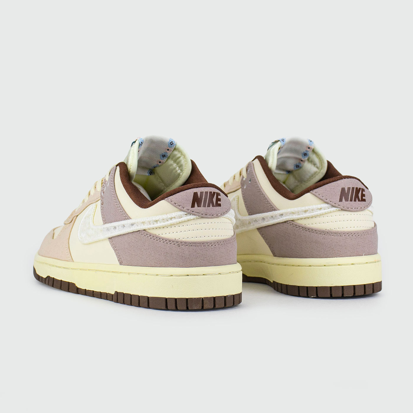 Кроссовки Nike Dunk Low Cream / Violet Wmns