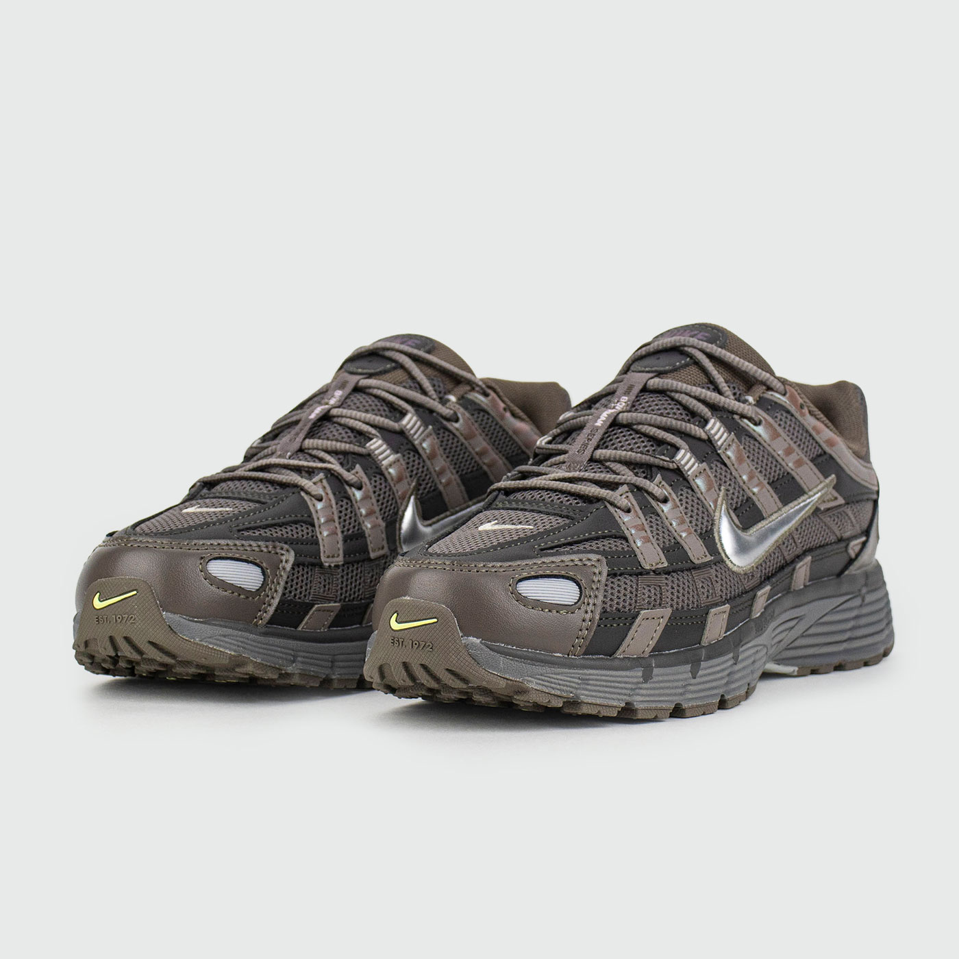 Кроссовки Nike P6000 Brown Silver