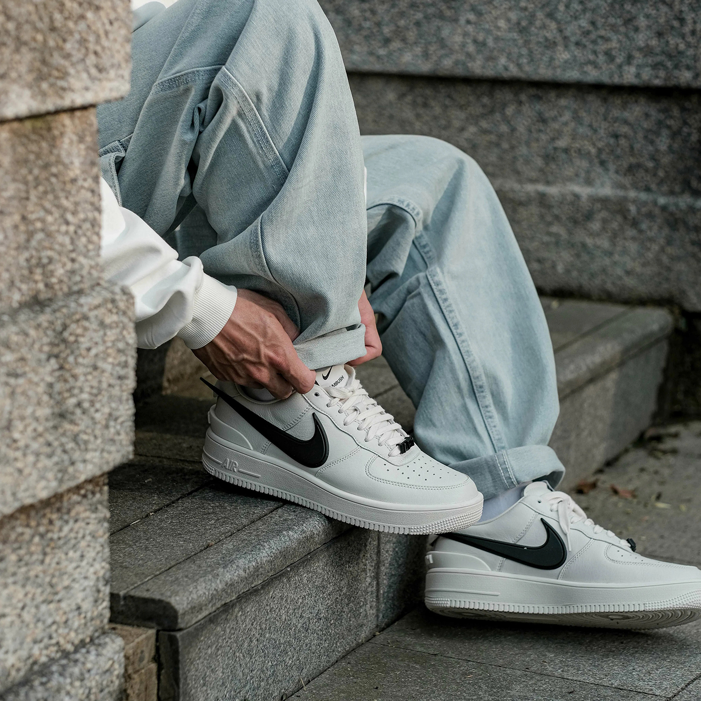 Кроссовки Nike Air Force 1 Low SP AMBUSH Phantom