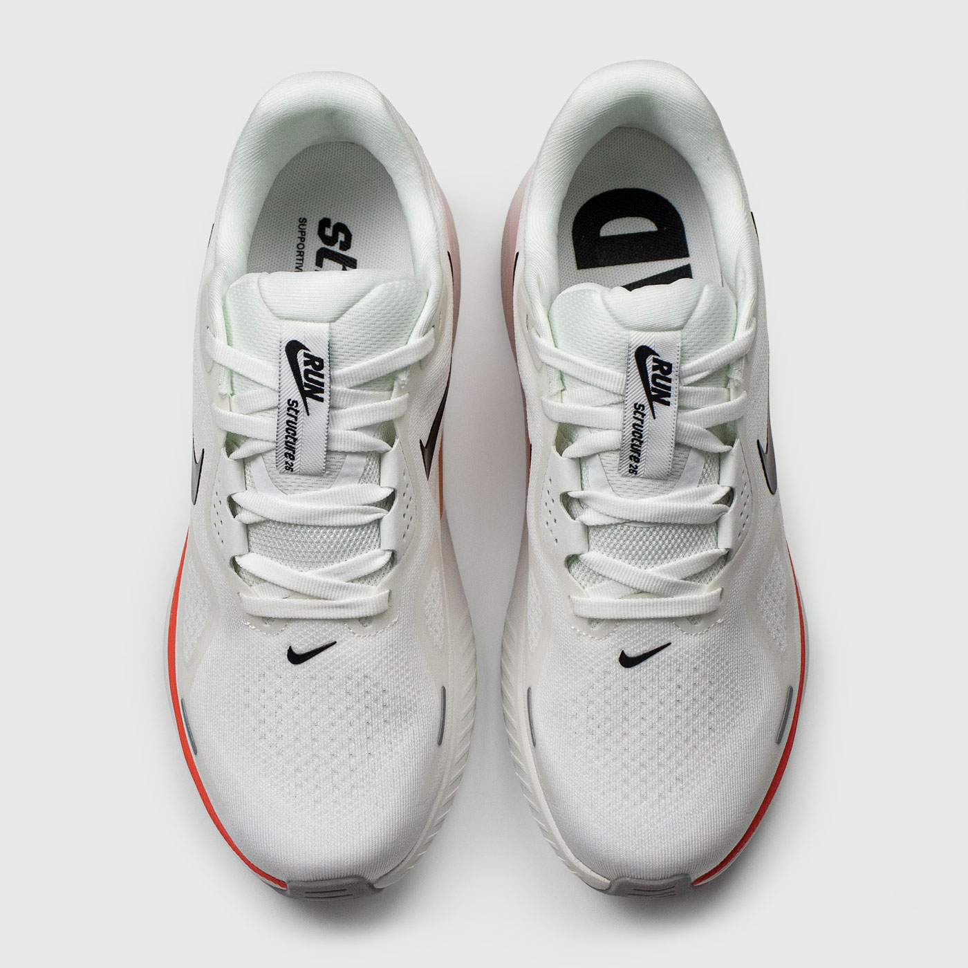 Кроссовки Nike Structure 26 White Bright Crimson