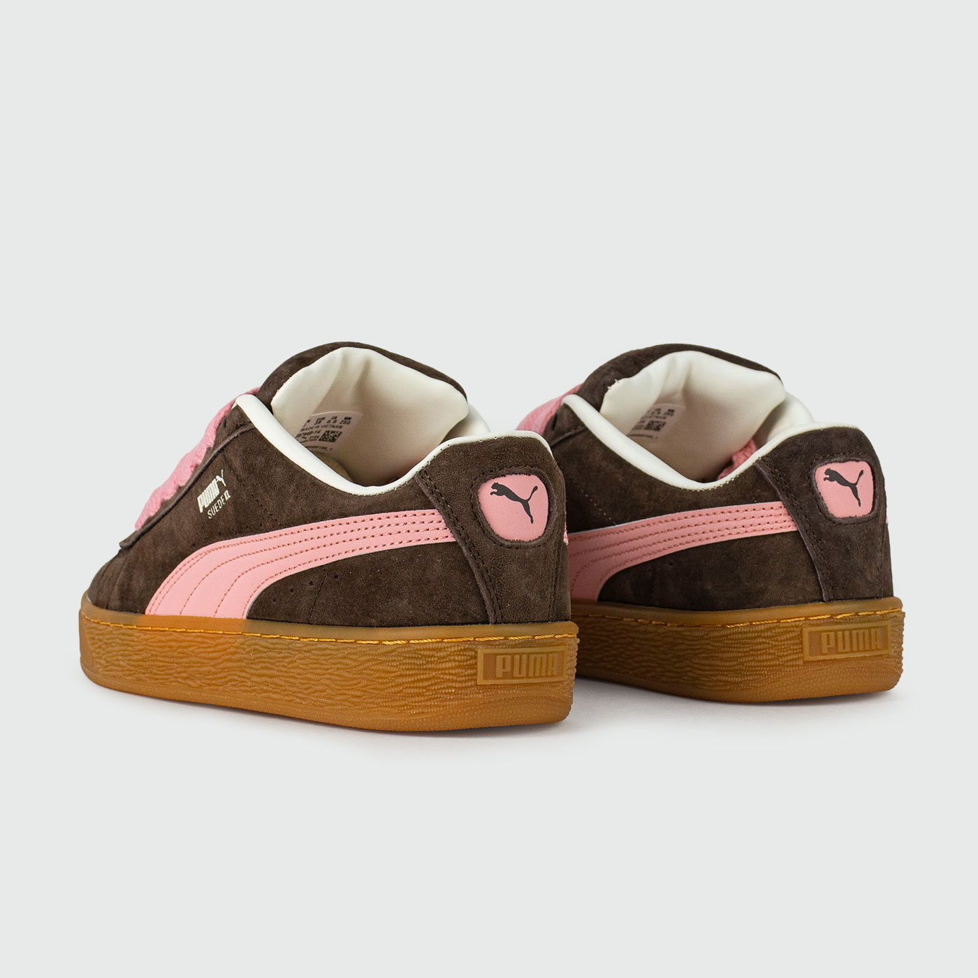 Кроссовки Puma Suede XL Brown Peach Wmns
