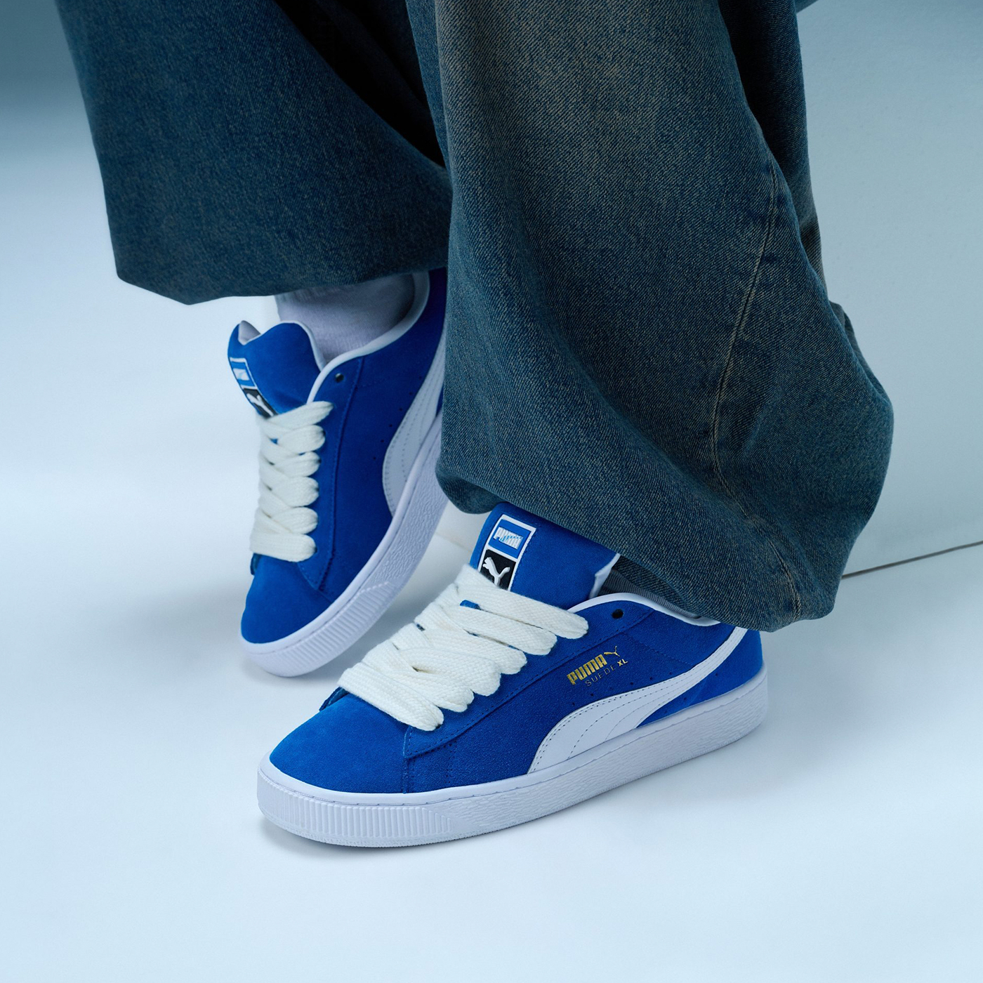 Кроссовки Puma Suede XL Electric Blue Wmns
