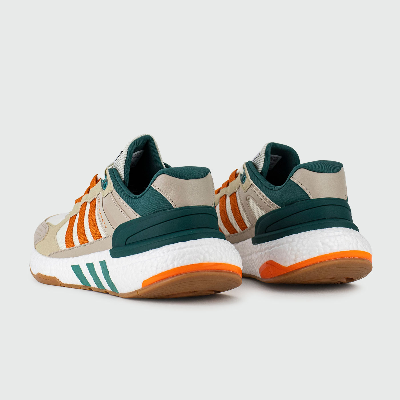 Кроссовки Adidas Equipment+ Gray Orange Green