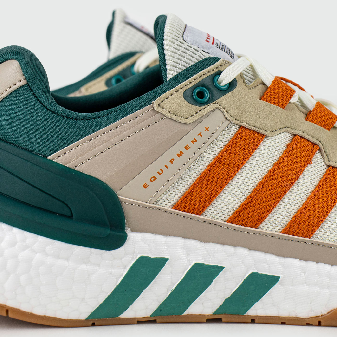 Кроссовки Adidas Equipment+ Gray Orange Green