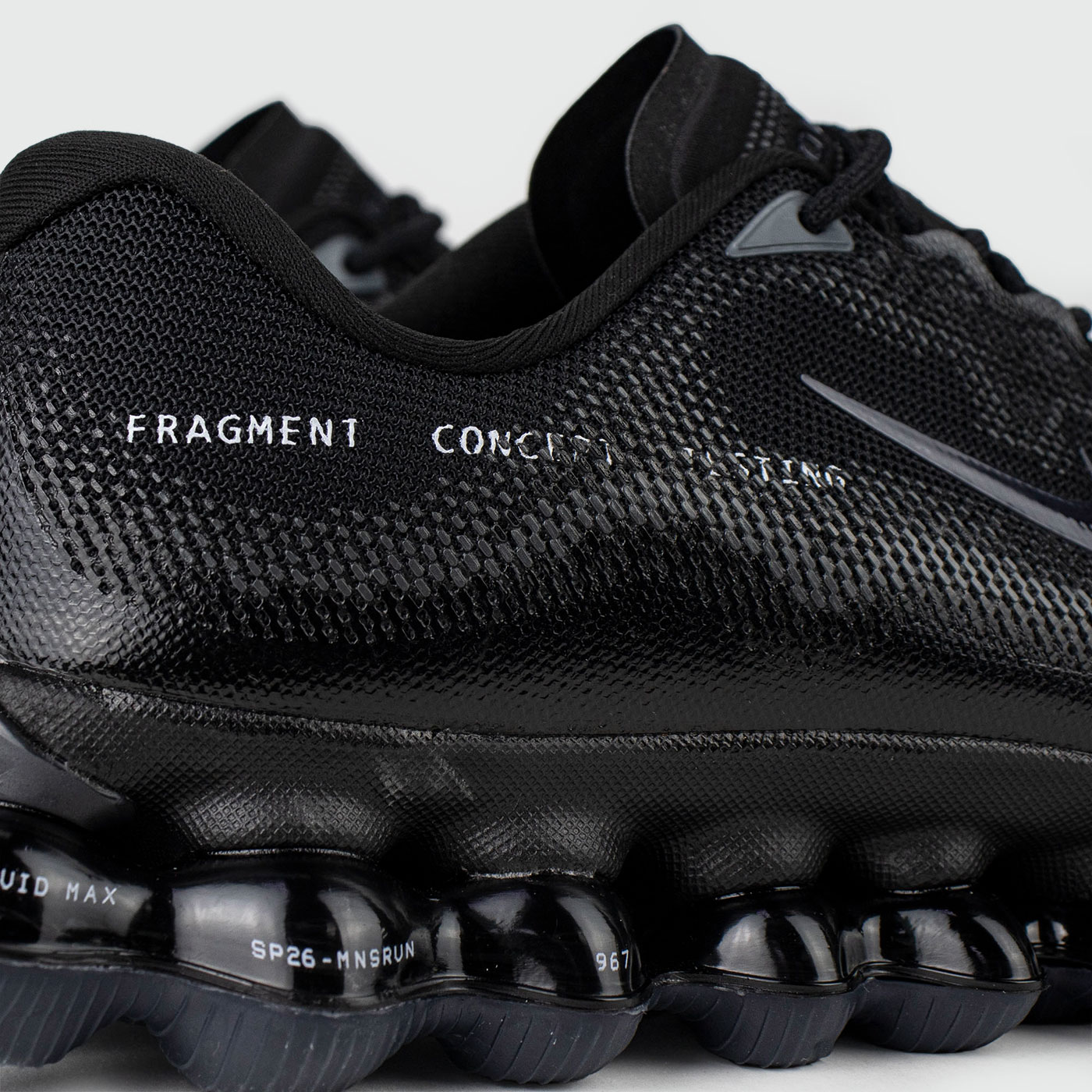 Кроссовки Nike Air Liquid Max x Fragment Black