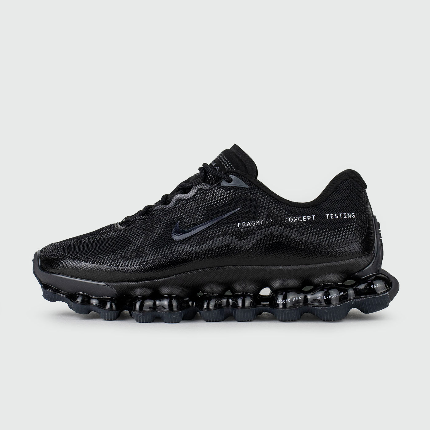 Кроссовки Nike Air Liquid Max x Fragment Black