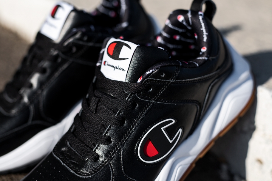 champion 93 eighteen black suede