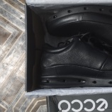Ecco Leather Triple Black